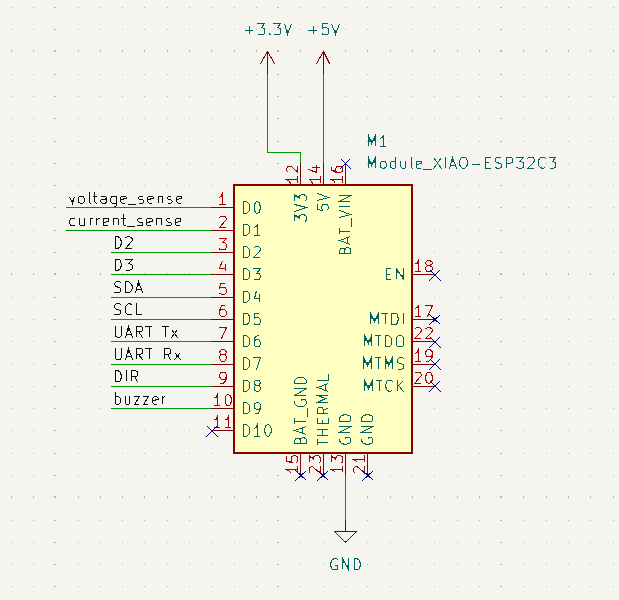 Current and voltage sensing